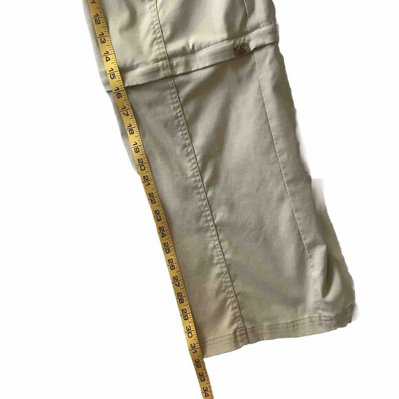 prAna Monarch Convertible Pants Women 14 Outdoor Gorpcore Hiking Shorts *flaw - Picture 10 of 11